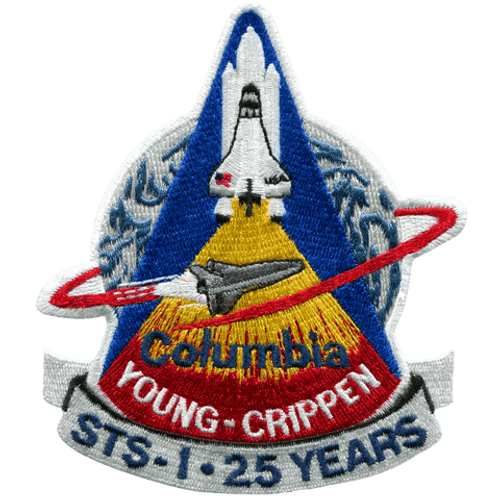 Shuttle Program 25th Anniversary Patch