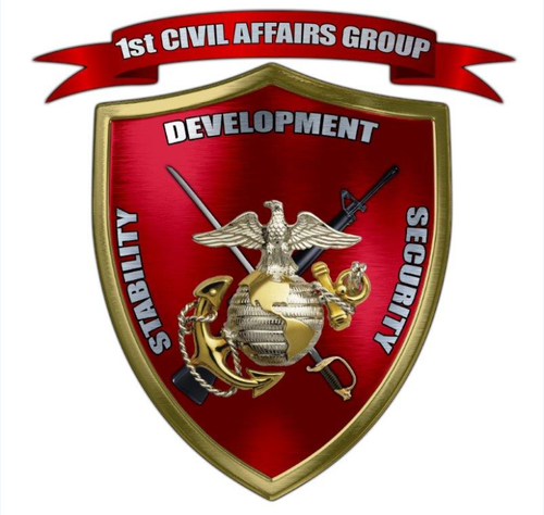 1st Civil Affairs Group, USMC Patch