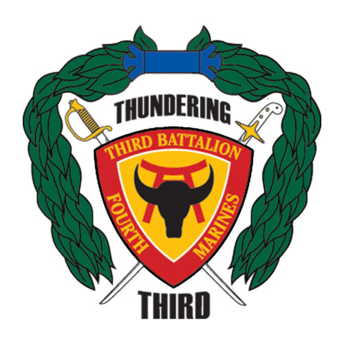 4th Marine Regiment, 3rd Battalion, 4th Marines, USMC Patch
