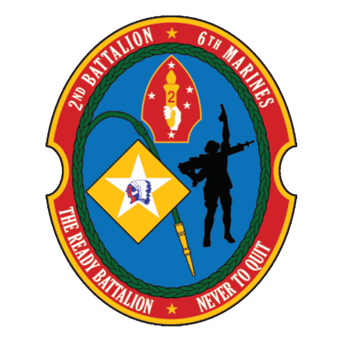 6th Marine Regiment, 2nd Battalion, 6th Marines, USMC Patch