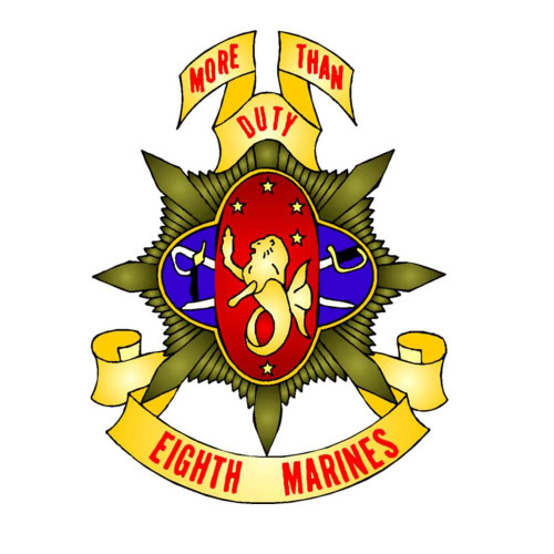 8th Marine Regiment, USMC Patch