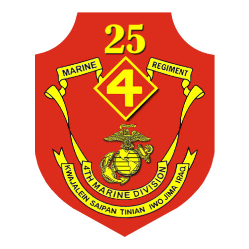 25th Marine Regiment, USMC Patch