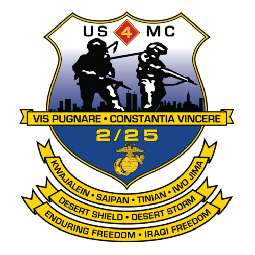 25th Marine Regiment, 2nd Battalion, 25th Marines, USMC Patch