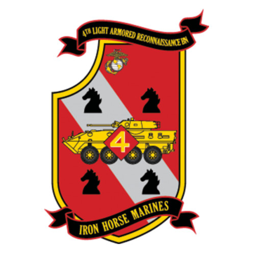4th Light Armored Reconnaissance Battalion, USMC Patch