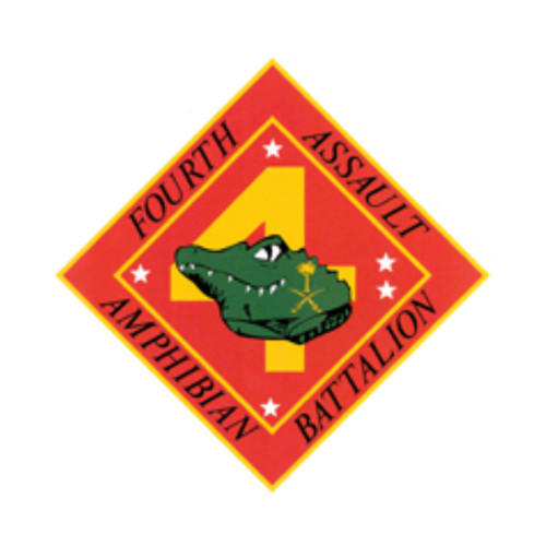 4th Assault Amphibian Battalion, USMC Patch