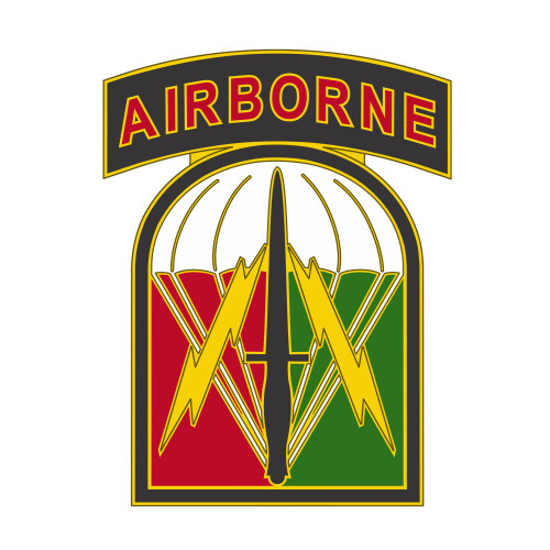 528th Sustainment Brigade Airborne (Combat Service Identification Badge), US Army Patch