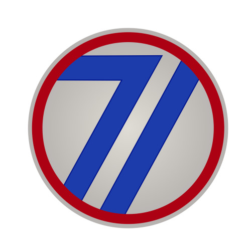 71st Infantry Division, US Army Patch