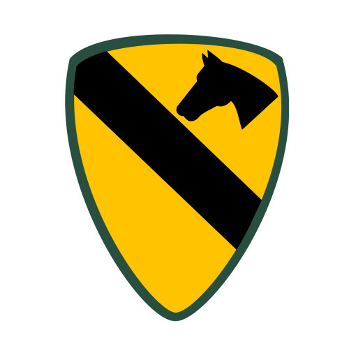 1st Cavalry Division First Team, US Army Patch
