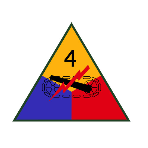 4th Armored Division, US Army Patch