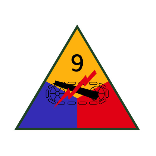 9th Armored Division, US Army Patch