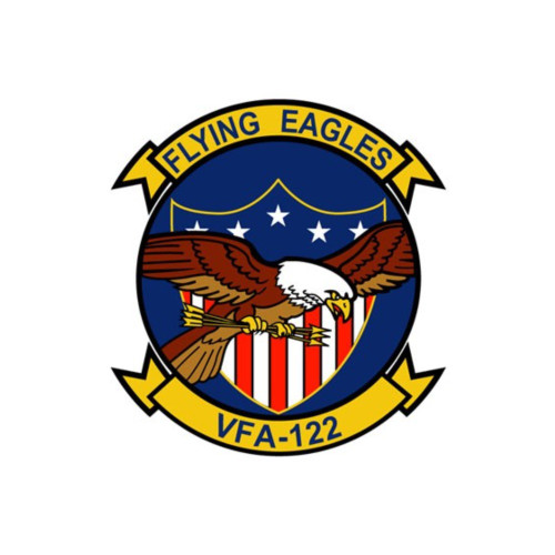 VFA-122 "Flying Eagles" US Navy Strike Fighter Squadron Patch