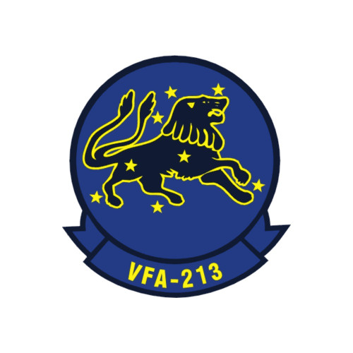 VFA-213 "Black Lions" US Navy Strike Fighter Squadron Patch