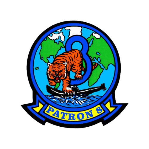 VP-8 "Tigers" US Navy Patrol Squadron Patch