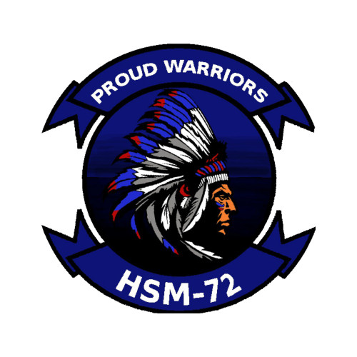 HSM-72 "Proud Warriors" US Navy Helicopter Maritime Strike Squadron Patch