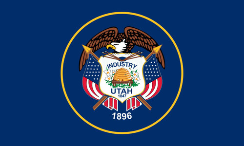 Utah State Flag Patch
