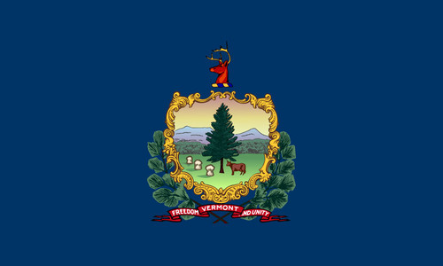 Vermont State Flag Patch