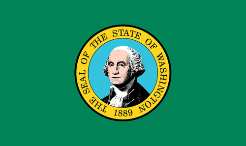 Washington State Flag Patch