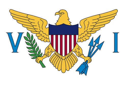United States Virgin Islands Flag Patch