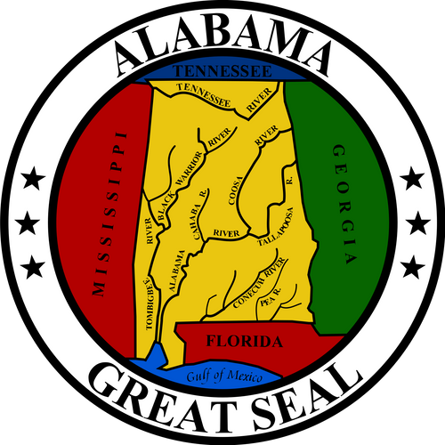 Alabama State Seal Patch