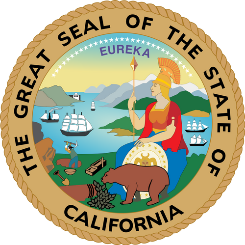 California State Seal Patch