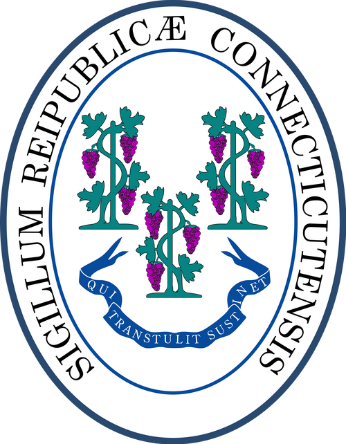 Connecticut State Seal Patch