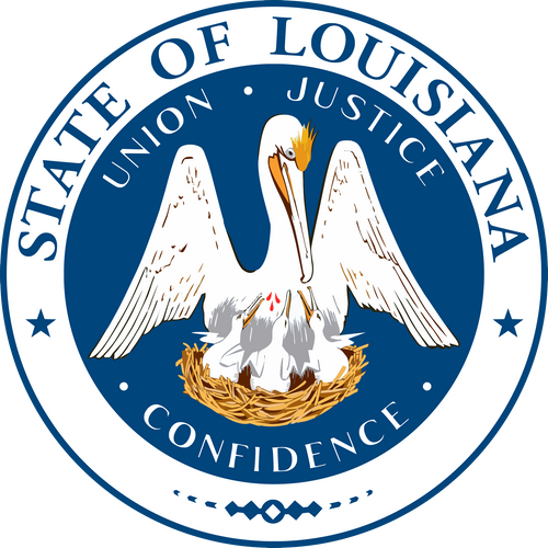 Louisiana State Seal Patch