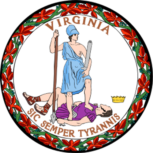 Virginia State Seal Patch