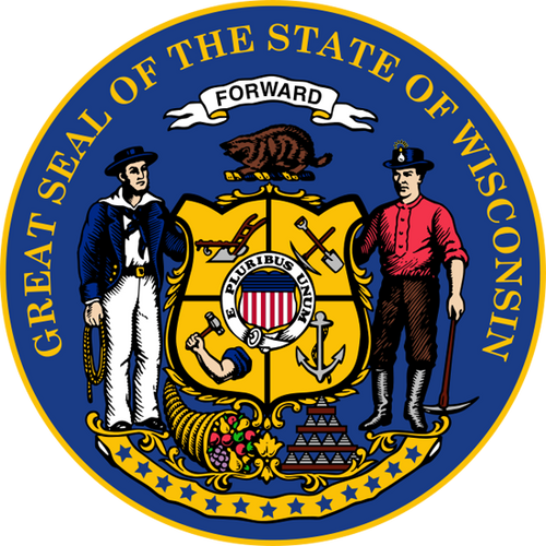 Wisconsin State Seal Patch