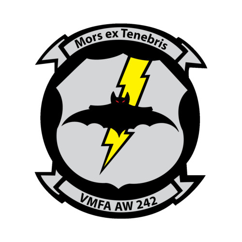 VMFA (AW)-242 USMC Bats Patch