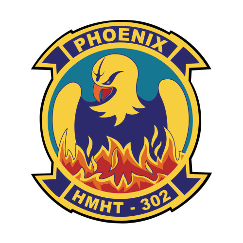 Marine Helicopter USMC Training Squadron (HMT)-302 Phoenix Patch