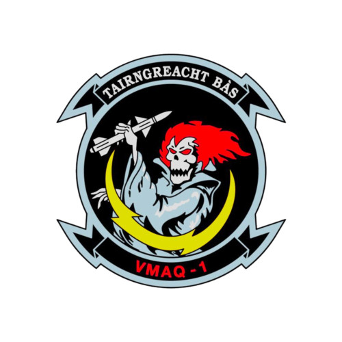 Marine Tactical USMC Electronic Warfare Squadron (VMAQ)-1 Banshees Patch