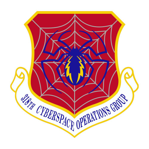 318th Cyberspace Operations Group Patch