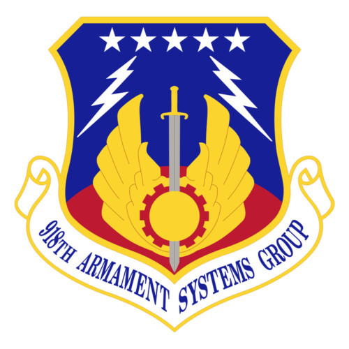 918th Armament Systems Group Patch