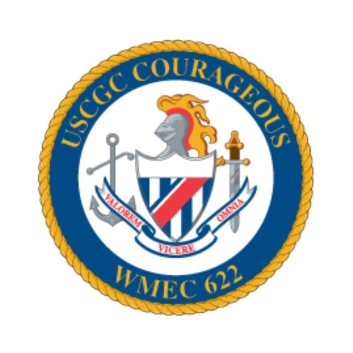 USCGC Courageous (WMEC-622) Patch