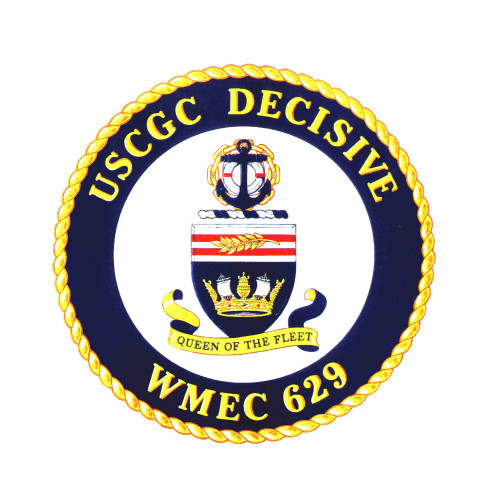 USCGC Decisive (WMEC-629) Patch