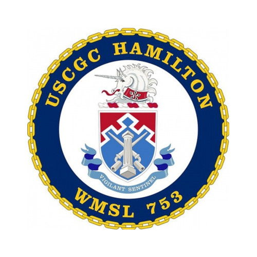 USCGC Hamilton (WMSL-753)  Patch