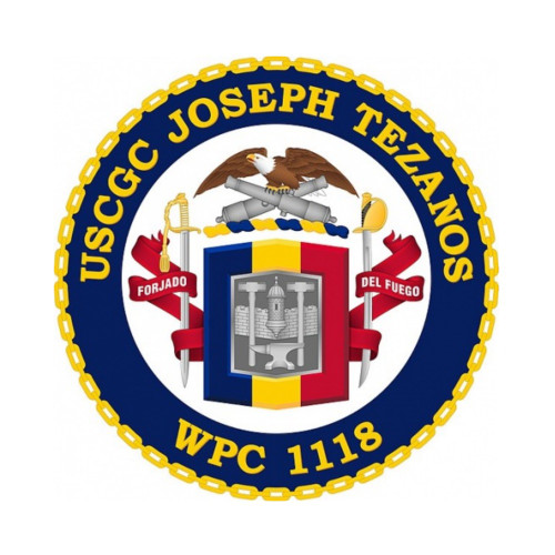 USCGC Joseph Tezanos (WPC-1118) Patch