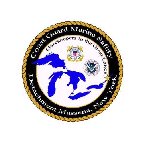 Marine Safety Detachments Massena, US Coast Guard Patch