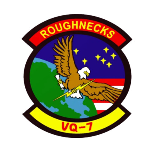 VQ-7 "Roughnecks" US Navy Feet Air Reconnaissance Squadron Patch