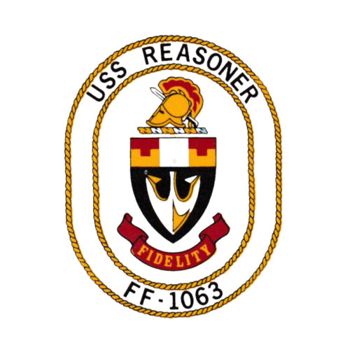 USS Reasoner FF-1063 US Navy Frigate Patch