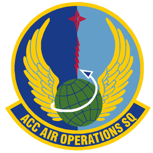 Air Combat Command Air Operations Squadron Patch