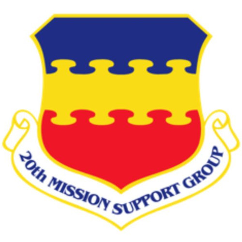 20th Mission Support Group Patch