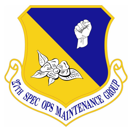 27th Special Operations Maintenance Group Patch