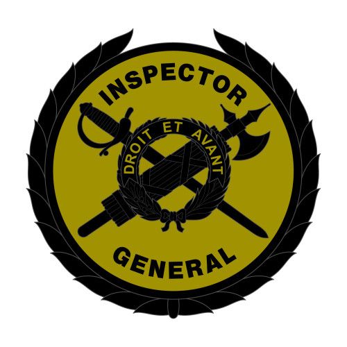 U.S. Army Inspector General Identification Badge, US Army Patch