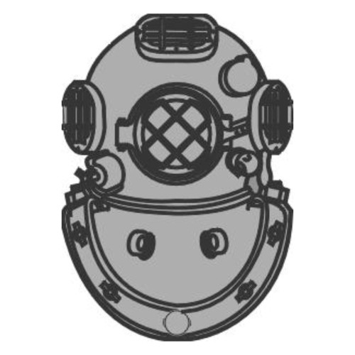 Second Class Diver Badge, US Army Patch