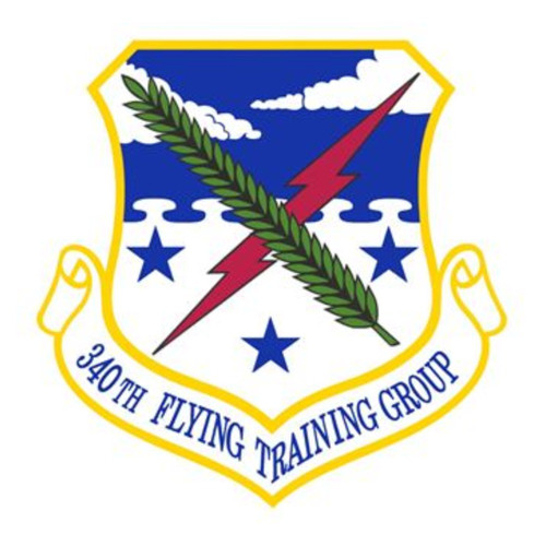 340th Flying Training Group Patch