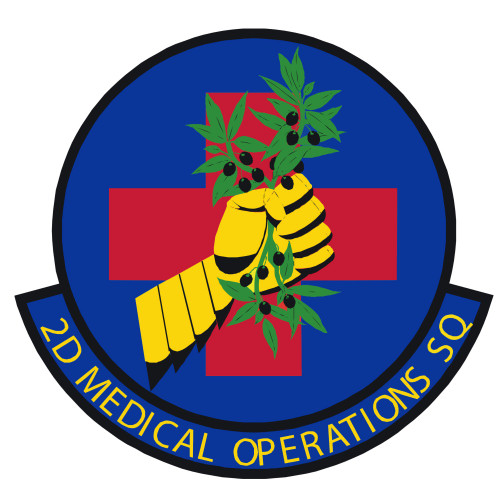 2nd Medical Operations Squadron Patch