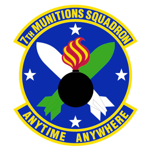 7th Munitions Squadron Patch