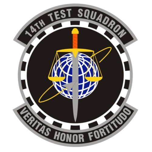 14th Test Squadron Patch