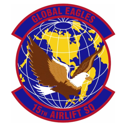 15th Airlift Squadron Patch